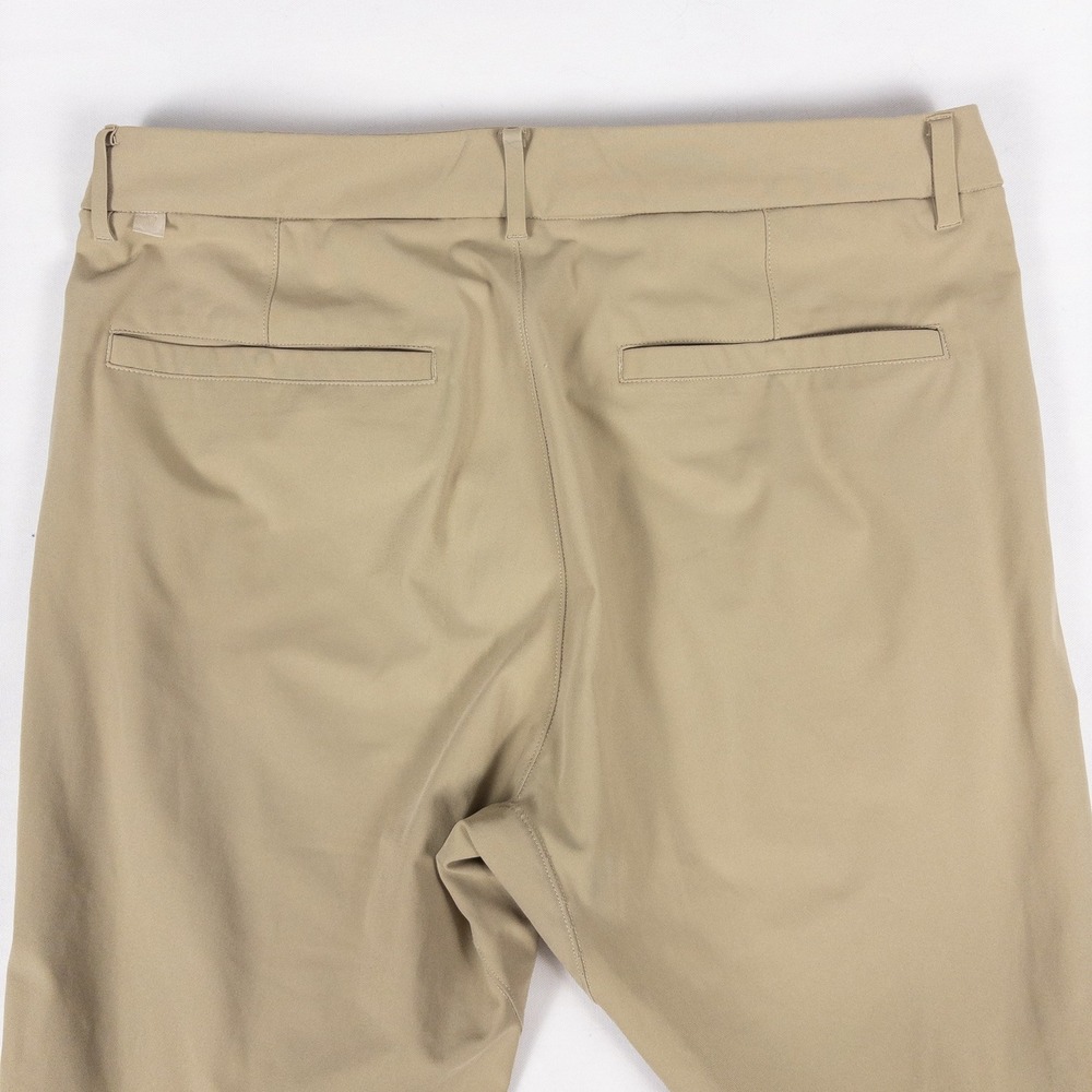 Lululemon ABC Commission Slim Pant Mens 34 Tofino Sand Warpstreme Chino Trousers - Picture 2 of 6